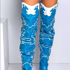 SIZE 11 never worn Cape Robbin Kelsey-21, Over The Knee Western Cowgirl Boots